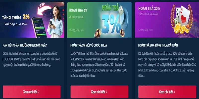 Chương trình hoàn trả hàng tuần trên jn88 iOS